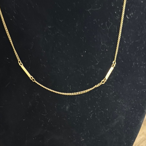 Monet Gold Bar Accent Necklace - Picture 2 of 3